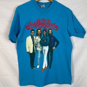 Vintage 1990s The Oak Ridge Boys ORB Single Stitch T-Shirt Size M Blue